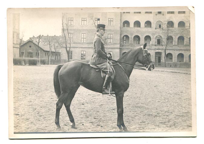 1931. Budapest. Perczel Olivér ezredes 