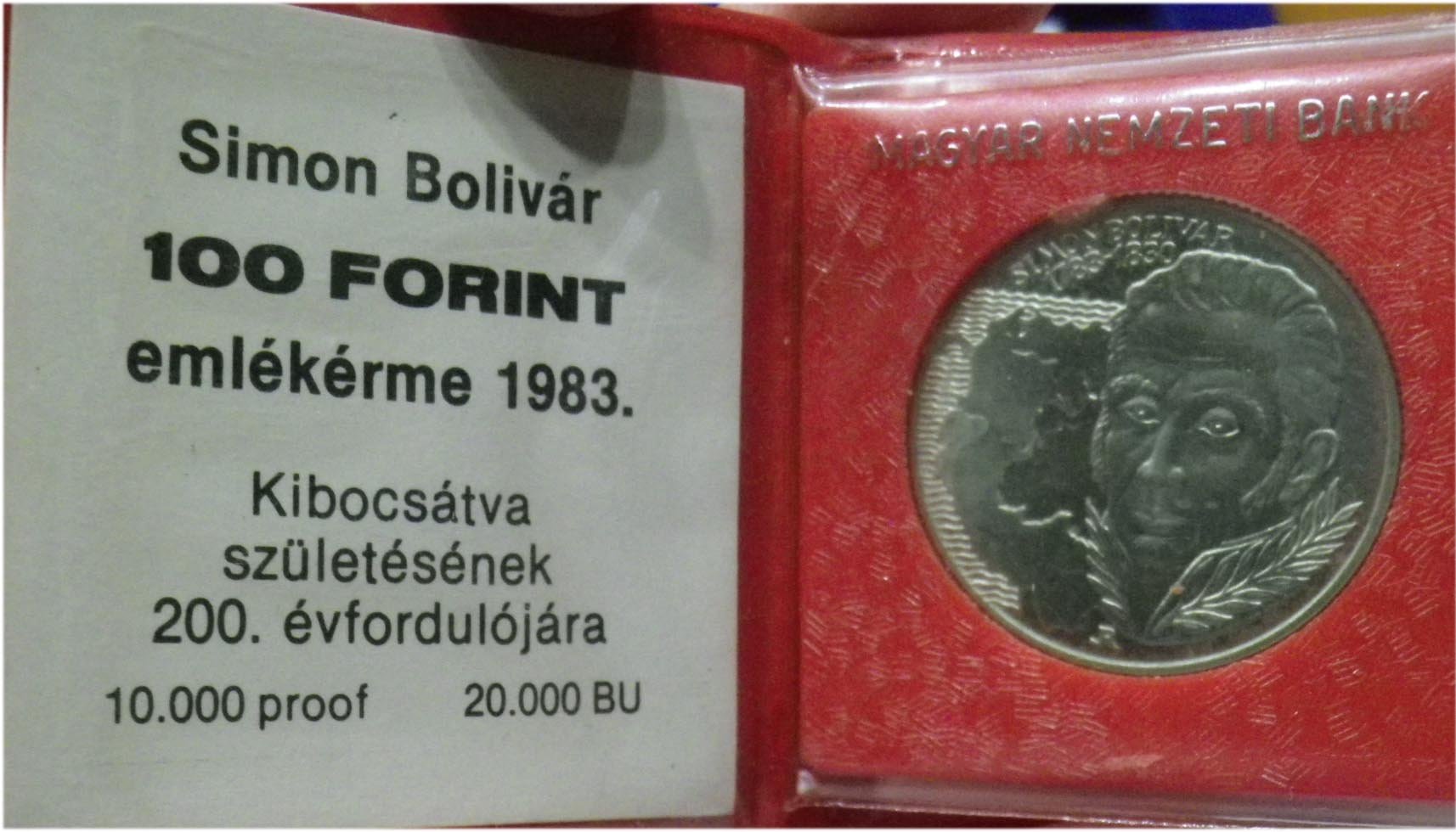 1983. Simon Bolivar 100 Ft