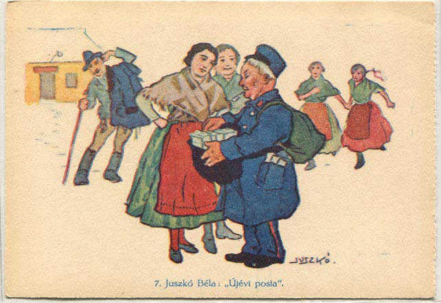 Tombola levelezőlap szelvény nélkül – I b–7, szelvény nélkül, használatlan