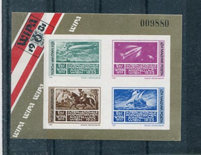 1981. WIPA-blokk, fogazatlan (25000)