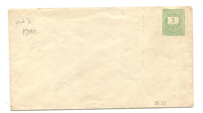 IBK – 3 kr-os boríték, V. vj.