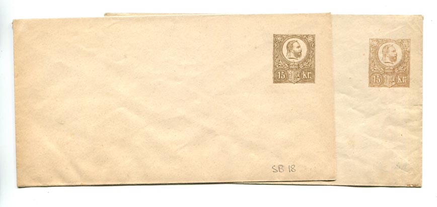 IBK – 2 db 15 kr, könyvny.
