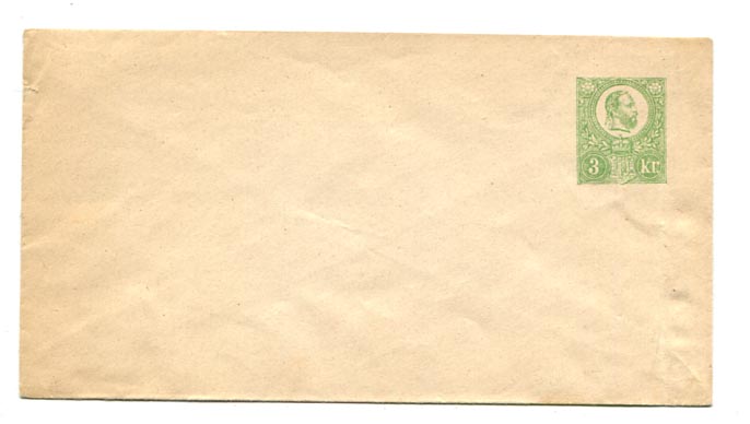 IBK – 1871. 3 kr könyvny., ritka 4a típusjellel