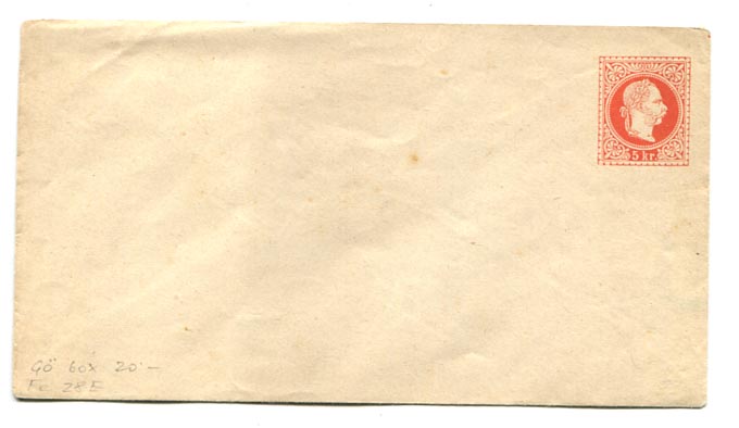 IBK – 1857. 5 kr, III. vj., D hajtóka (Ferch. 28E)
